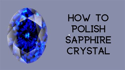 sapphire polishing crystals